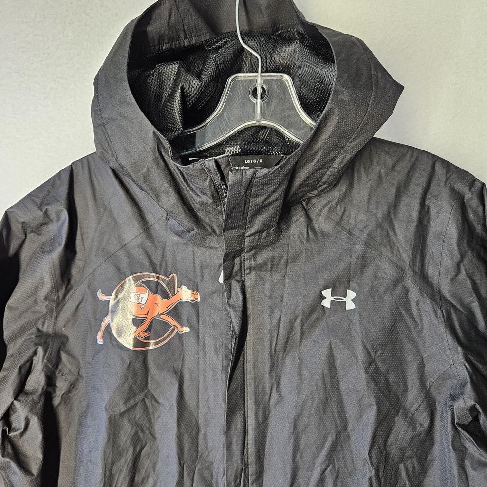 Under Armour Women's Overlook Waterproof Rain Jacket Campbell Camels StormProof